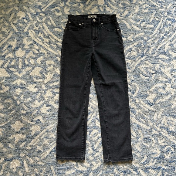 Madewell Bundle/Lot of 5 Jeans Pants Blue Black Classic Straight Slim Size 23 - Picture 13 of 16